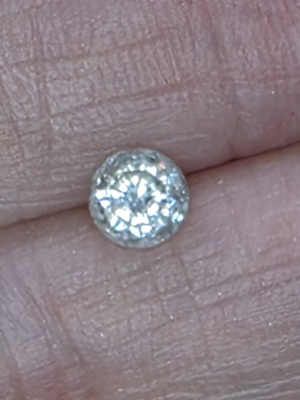 Natural .68 ct Diamond Round Brilliant Cut Loose Gemstone